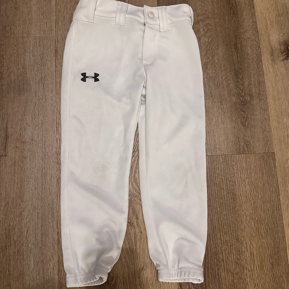⚾️Under Armour Kids White Baseball Pants⚾️